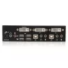Comutador KVM USB DVI de 2 portas StarTech.com com áudio e hub USB 2.0