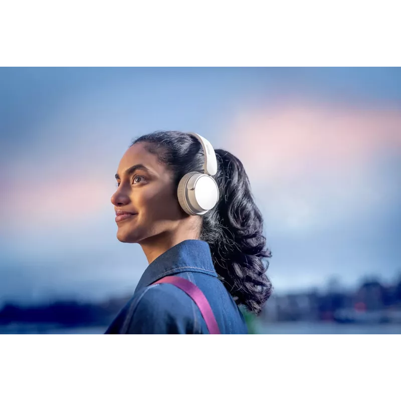 Auscultadores/headset Philips 4000 series TAH4209WT/00 sem fios on-ear chamadas/música Bluetooth branco