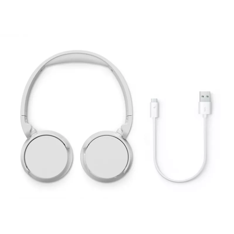 Auscultadores/headset Philips 4000 series TAH4209WT/00 sem fios on-ear chamadas/música Bluetooth branco