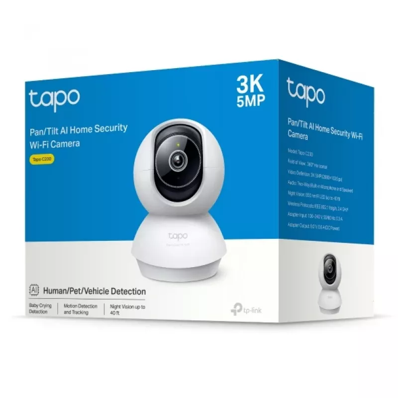 TP-Link Tapo C230(EU) Câmara de segurança IP para interior 2880 x 1620 Pixel de mesa