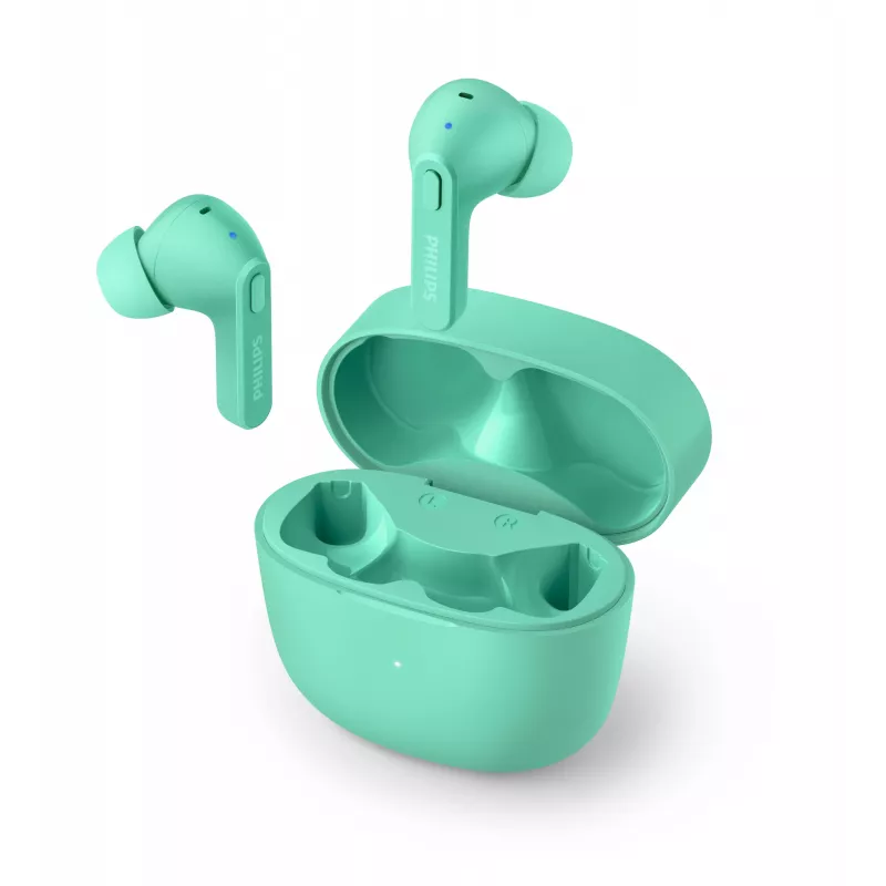 Philips 2000 series TAT2206GR/00 Auscultadores/Headset True Wireless Stereo (TWS) In-Ear Chamadas/Música Bluetooth Turquesa