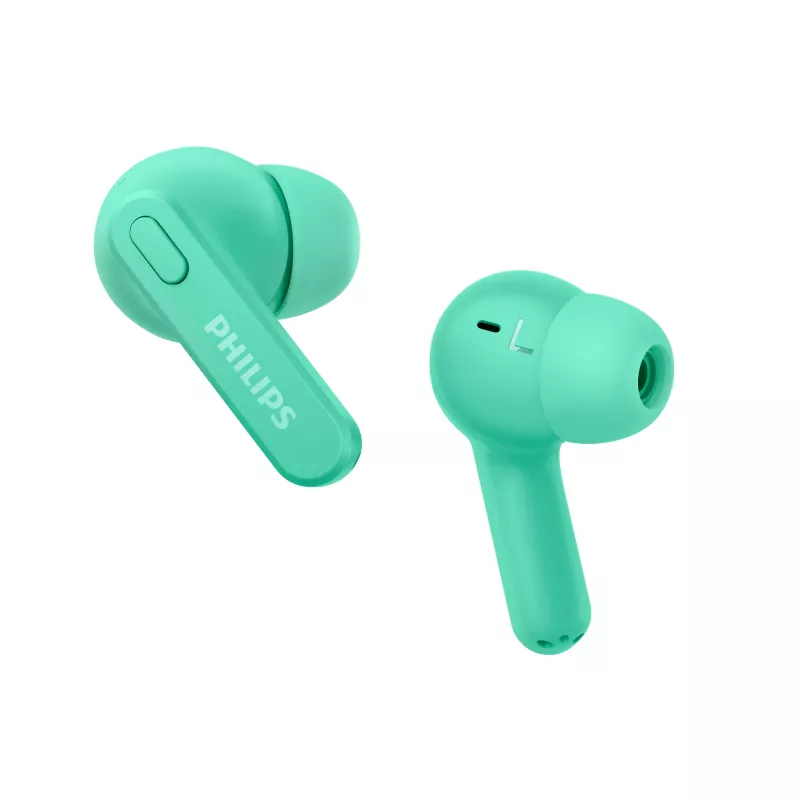 Philips 2000 series TAT2206GR/00 Auscultadores/Headset True Wireless Stereo (TWS) In-Ear Chamadas/Música Bluetooth Turquesa