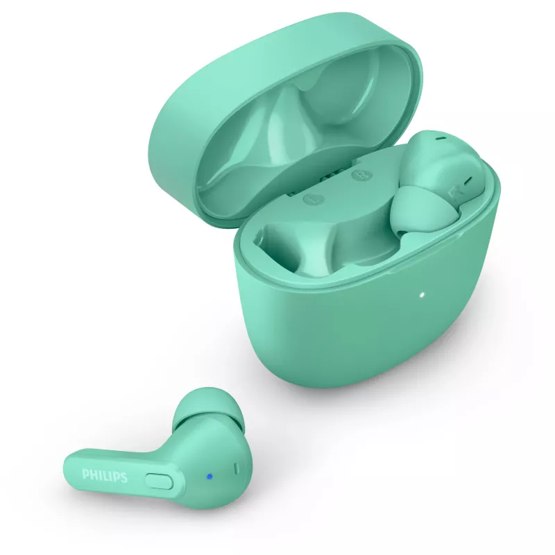 Philips 2000 series TAT2206GR/00 Auscultadores/Headset True Wireless Stereo (TWS) In-Ear Chamadas/Música Bluetooth Turquesa