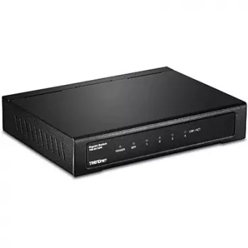 Switch de rede não gerido Trendnet TEG-S51SFP