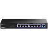 Switch Ethernet não gerido TRENDnet TEG-S591 8 portas 2,5G, 100/1000/2500, 60 Gbit/s, tabela MAC 4000, montagem na parede