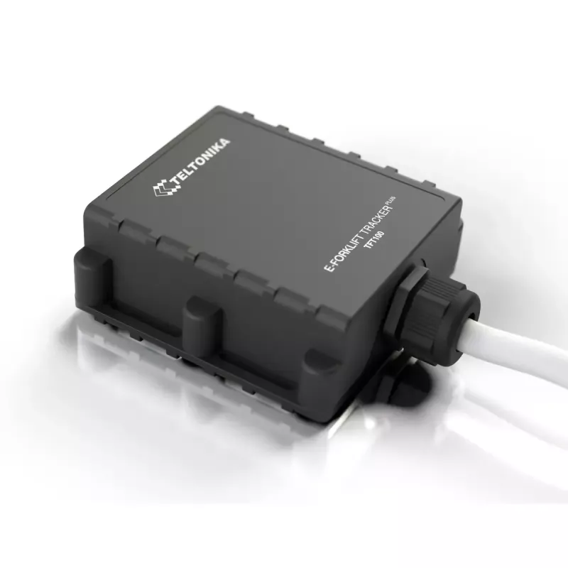 Rastreador Teltonika TFT100 Interface CAN mota preto