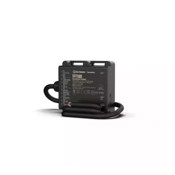 Rastreador Teltonika TFT100 Interface CAN mota preto