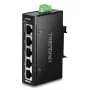 Switch de rede TRENDnet TI-ELC50 não gerido 5 portas Fast Ethernet (10/100), 9,6–60 V, montagem na parede/calha DIN