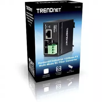 Conversor de meios de rede Trendnet TI-F10SC