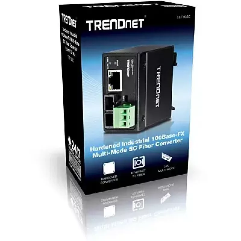 Conversor de meios de rede Trendnet TI-F10SC