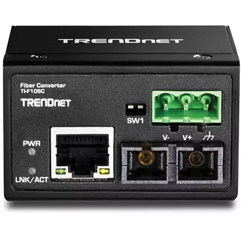 Conversor de meios de rede Trendnet TI-F10SC