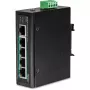 Switch não gerido Trendnet TI-PE50 Power over Ethernet preto