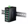 Switch Fast Ethernet PoE não gerido TRENDnet TI-PELC80 — 8x 10/100 Mbps RJ-45, IEEE 802.3af/at, 48–56V DC, montagem na parede
