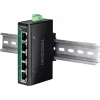 Switch industrial não gerido TRENDnet TI-PGLC50 5 portas Gigabit Ethernet PoE+