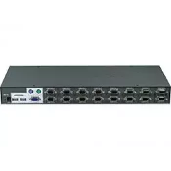 Switch KVM Trendnet TK-1603R 16 portas USB/PS/2 montagem em rack