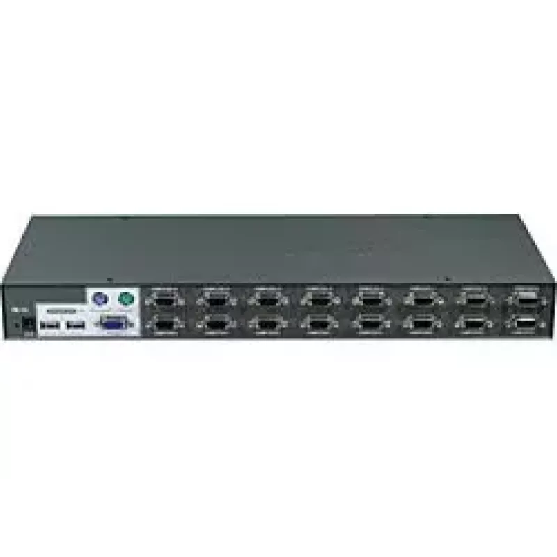Switch KVM Trendnet TK-1603R 16 portas USB/PS/2 montagem em rack