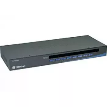 Switch KVM Trendnet TK-1603R 16 portas USB/PS/2 montagem em rack