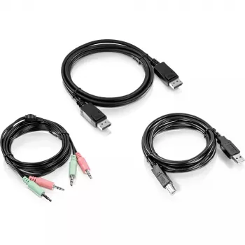 Cabo KVM Trendnet TK-CP06 preto 1,83 m