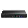 TRENDnet TPE-1020SB Switch PoE++ Web Smart Gigabit de 10 portas, 8x Gigabit + 2x SFP