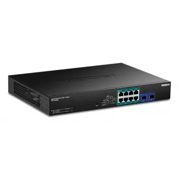 TRENDnet TPE-1020SB Switch PoE++ Web Smart Gigabit de 10 portas, 8x Gigabit + 2x SFP