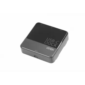 Cabo ATEN UH3233 USB 3.2 Gen 1 (3.1 Gen 1) Type-C preto