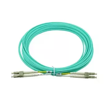 Cabo de rede BlueOptics UOC-30-BO LC macho/macho InfiniBand 30 m ciano