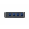 ATEN US3344 Switch de partilha de periféricos USB 3.2 Gen1 de 4 portas