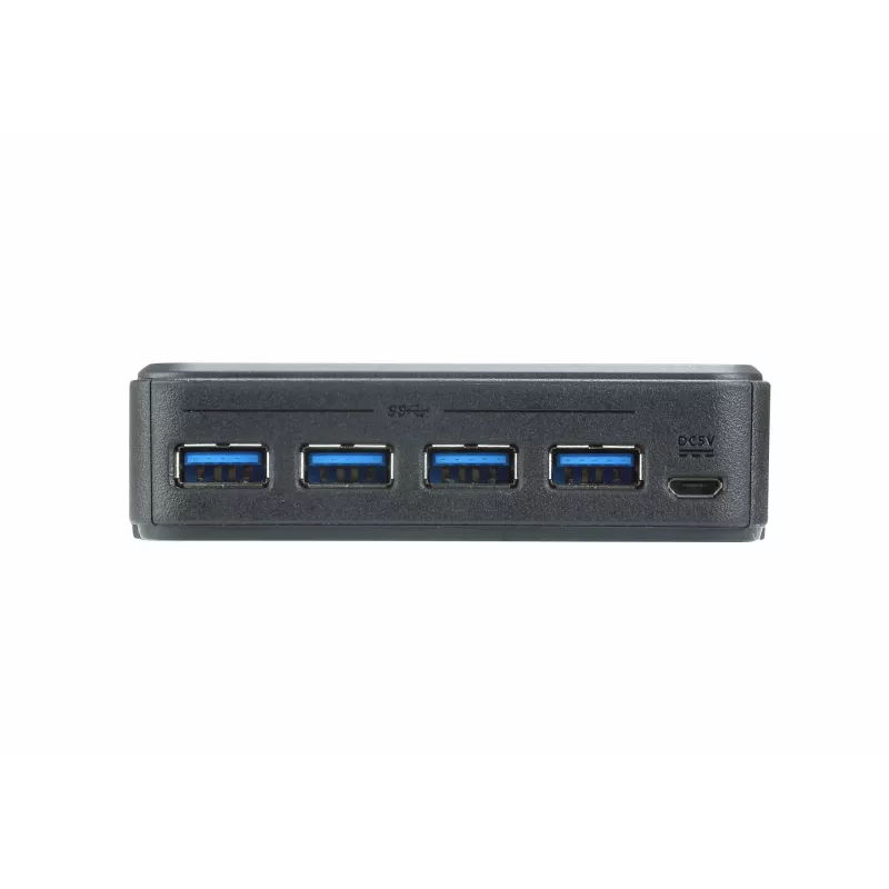 ATEN US3344 Switch de partilha de periféricos USB 3.2 Gen1 de 4 portas