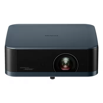Epson Lifestudio Pop Plus EF-62N Metallic Navy, Projetor inteligente portátil, som da Bose, Google TV, 4K Pro UHD, para uso interior e exterior
