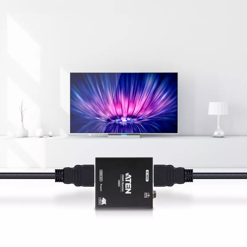 Amplificador HDMI True 4K ATEN com 4K2K @60Hz (4;4;4), até 40m (cascata)