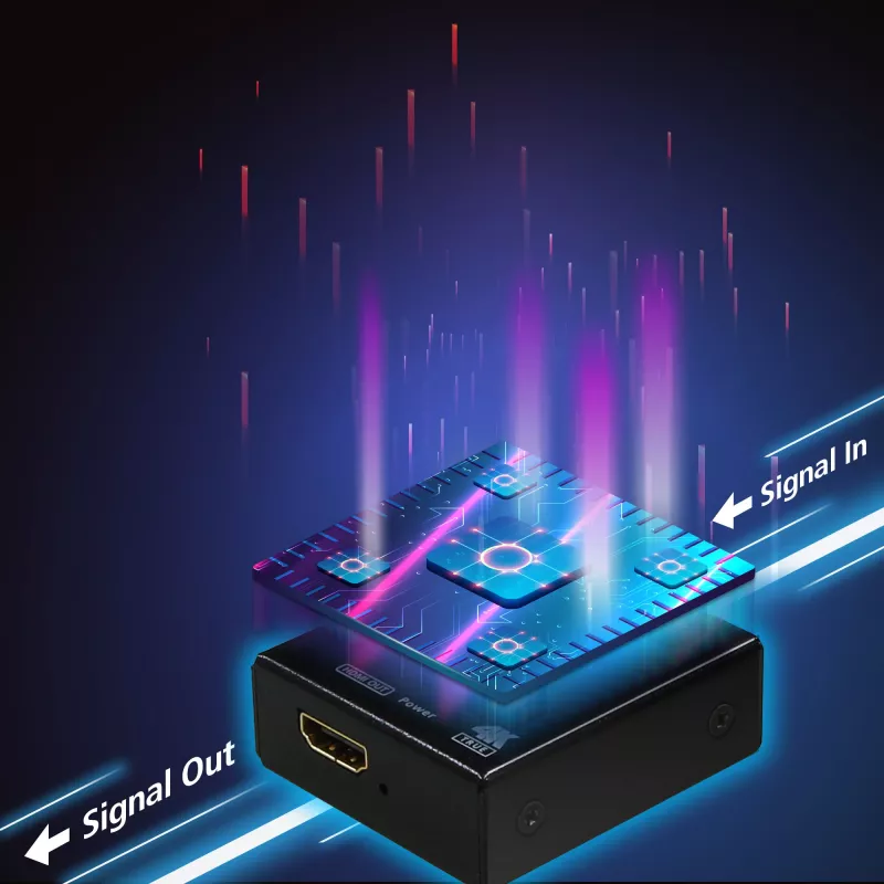 Amplificador HDMI True 4K ATEN com 4K2K @60Hz (4;4;4), até 40m (cascata)