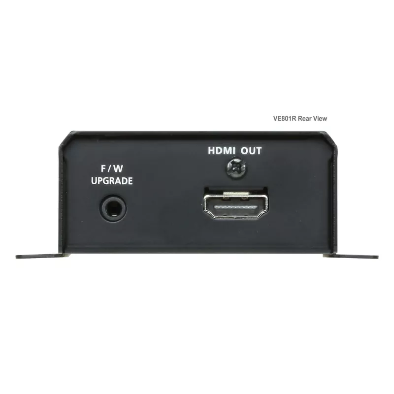 Recetor HDMI ATEN apenas através de 1 cabo CAT5e/6 (70 m), 4K/HDBaseT-Lite (Class B)