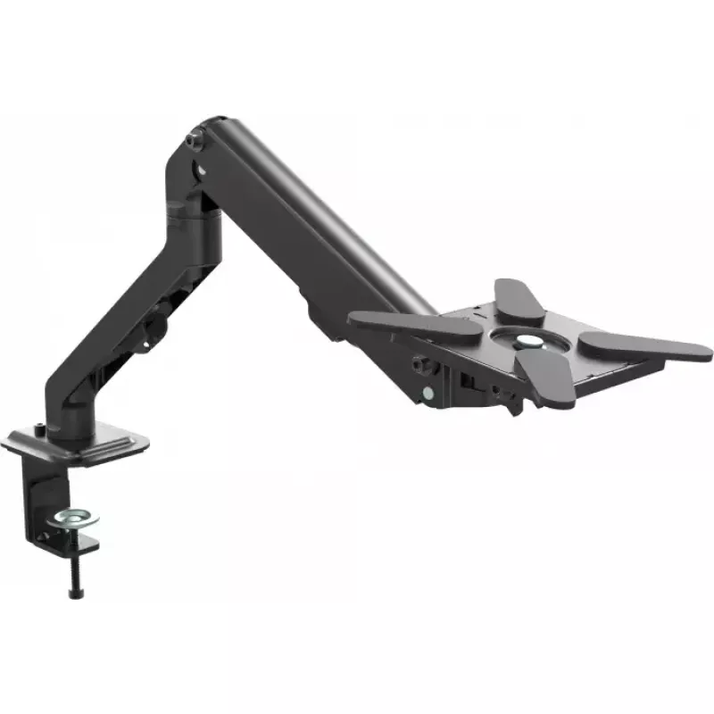 Suporte de monitor Vision VFM-DA/4 27 polegadas secretária preto montagem aparafusada