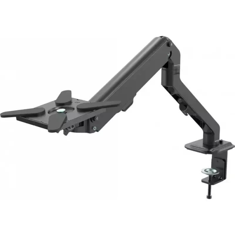 Suporte de monitor Vision VFM-DA/4 27 polegadas secretária preto montagem aparafusada