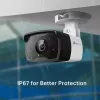 Câmara de vigilância IP bullet TP-Link VIGI C330I exterior 2304 x 1296 píxeis teto/parede/poste