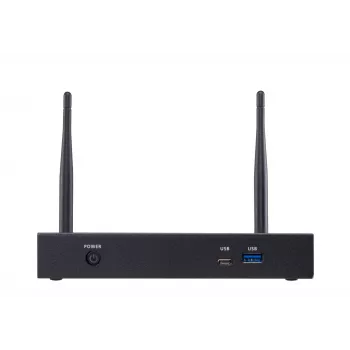Comutador de apresentação sem fios ATEN 4K de secretária preto HDMI VGA Wi-Fi 5