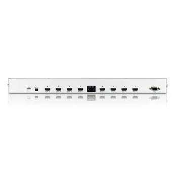 Comutador de áudio/vídeo HDMI ATEN de 8 portas com telecomando IR