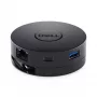 DELL DA300 com fios USB 3.2 Gen 2 (3.1 Gen 2) Type-C preto