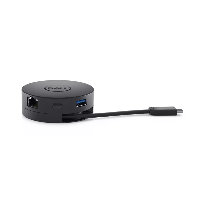 DELL DA300 com fios USB 3.2 Gen 2 (3.1 Gen 2) Type-C preto