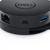 DELL DA300 com fios USB 3.2 Gen 2 (3.1 Gen 2) Type-C preto