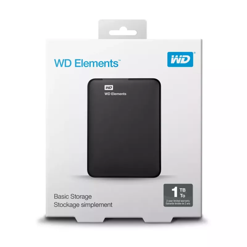 Disco rígido externo Western Digital 1 TB 3.2 Gen 1 WD Elements Portable