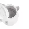 Chaleira elétrica Tristar | WK-1345 | Elétrica | 2200 W | 1,7 L | Plástico | Base rotativa 360° | Branca