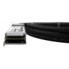Cabo DAC BlueOptics X4DACBL3-BL 3m QSFP 4x SFP+ preto