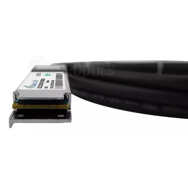 Cabo DAC BlueOptics X4DACBL3-BL 3m QSFP 4x SFP+ preto