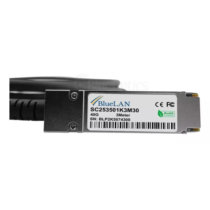 Cabo de fibra ótica InfiniBand BlueOptics X66120-1-BL 1 m QSFP 4 x SFP+