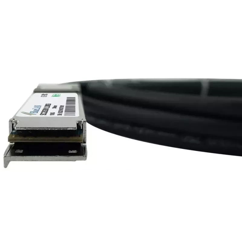 Cabo de fibra ótica InfiniBand BlueOptics X66211A-1-BL 1 m QSFP28 preto