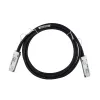 Cabo de fibra ótica InfiniBand BlueOptics XLDACBL2 2 m QSFP preto