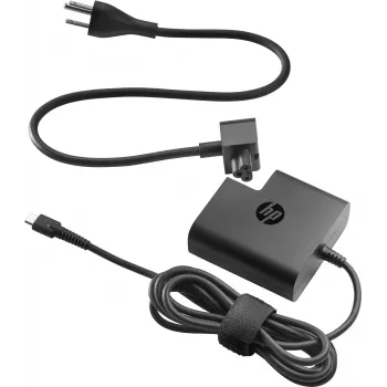 Fonte de alimentação/conversor para interior HP Y6K63AV 65 W preto