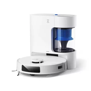 Aspirador robô Ecovacs Deebot N20e PLUS branco — 2 em 1 aspirar e lavar