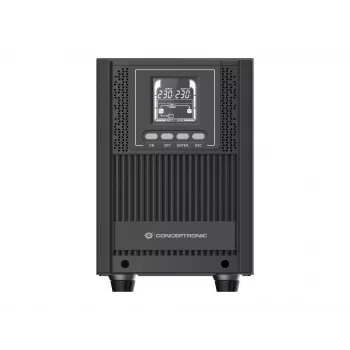 Conceptronic ZEUS52ES2K 2000VA 1800W UPS Online Torre, Schuko